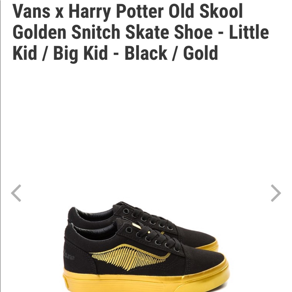 Vans x Harry Potter Old Skool Golden Snitch